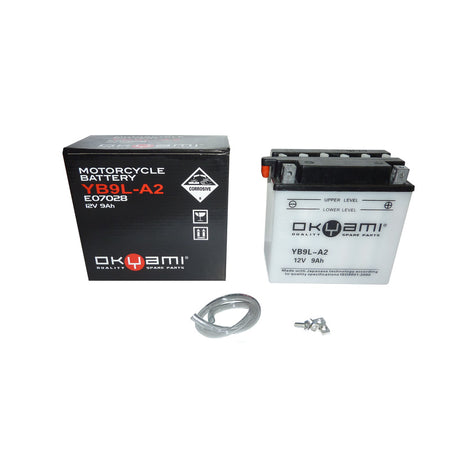 BATTERIA OKYAMI OB9L-A2 CON ACIDO