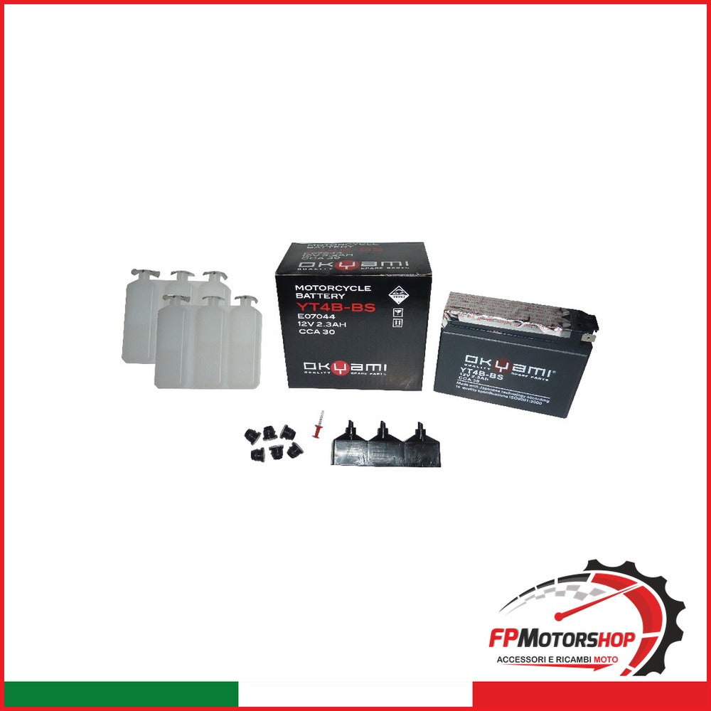 [E07044] BATTERIA OKYAMI YT4B-BS CON ACIDO