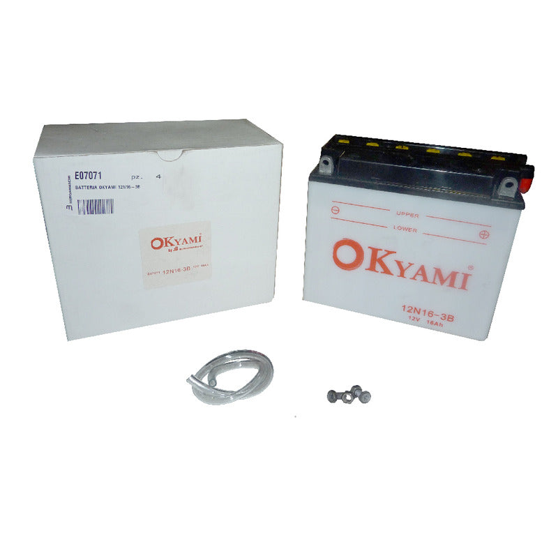 BATTERIA OKYAMI 12N16-3B