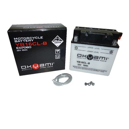 BATTERIA OKYAMI OB16CL-B CON ACIDO