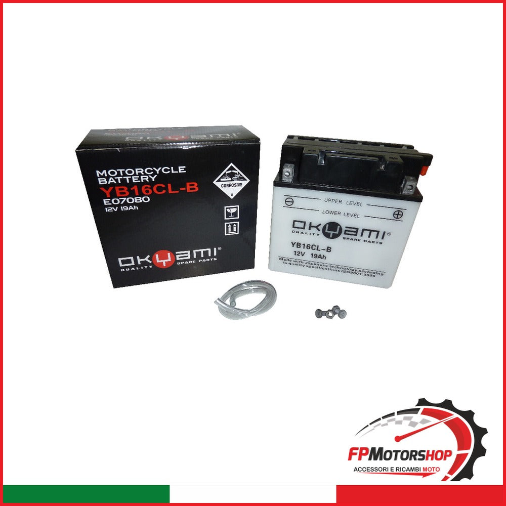 BATTERIA OKYAMI OB16CL-B CON ACIDO