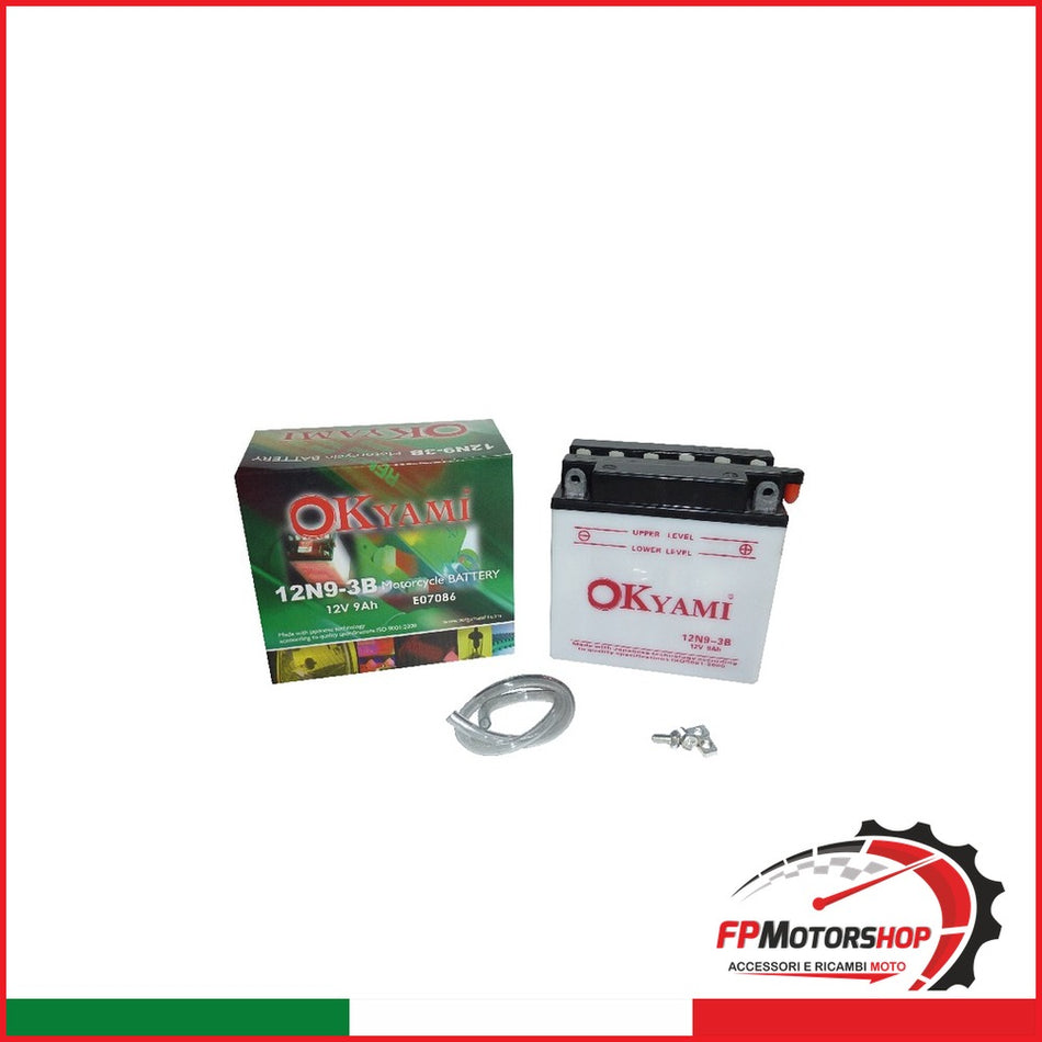 BATTERIA OKYAMI 12N9-3B