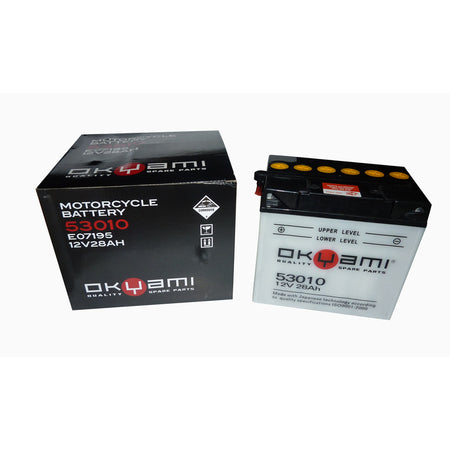 BATTERIA OKYAMI 53010 12V 28A TRATTORINI