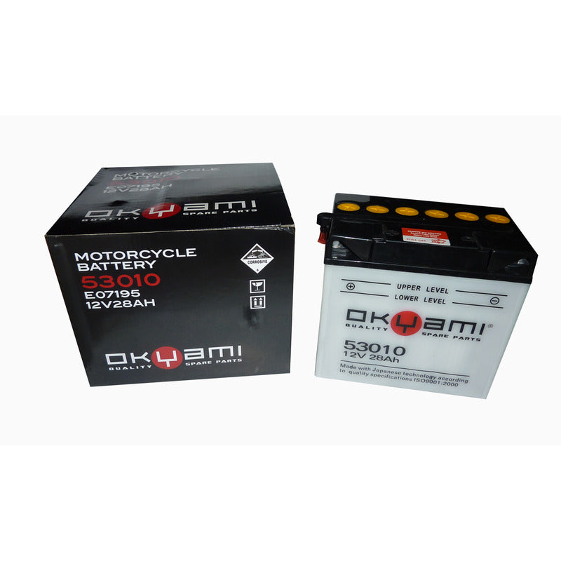 BATTERIA OKYAMI 53010 12V 28A TRATTORINI