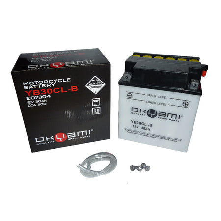 BATTERIA OKYAMI OB30CL-B CON ACIDO