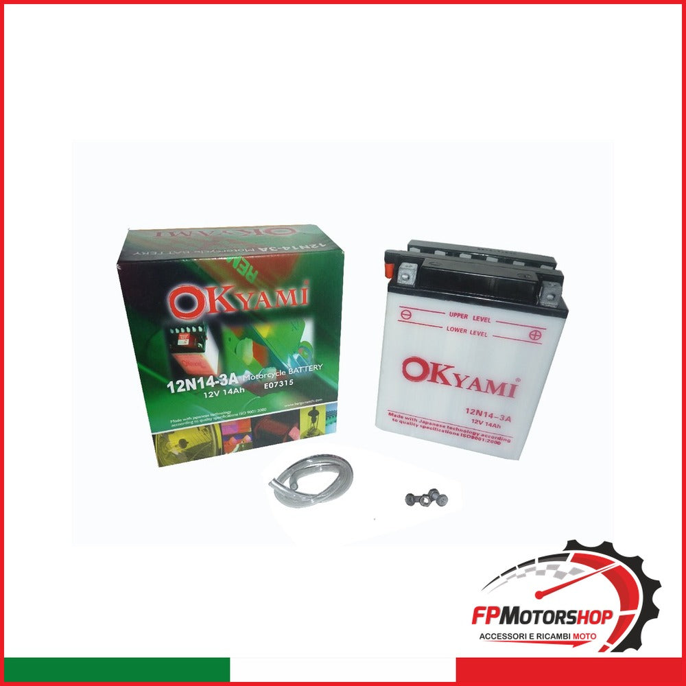 BATTERIA OKYAMI 12N14-3A