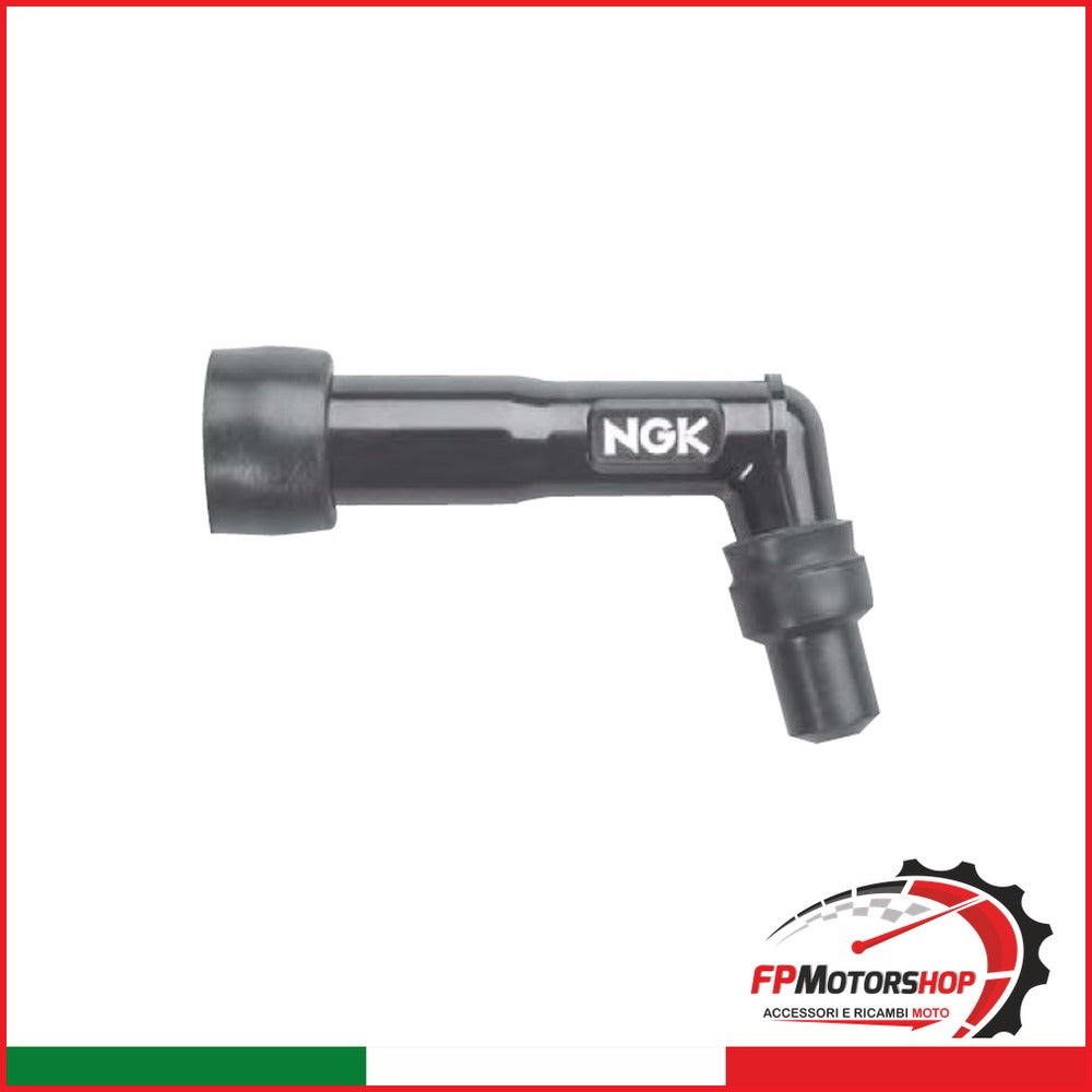 ATTACCO CANDELA NGK XD05F-RROSSO STOCK NR.8768 PER MOTO E SCOOTER YAMAHA MAJESTY - foto brandizzata