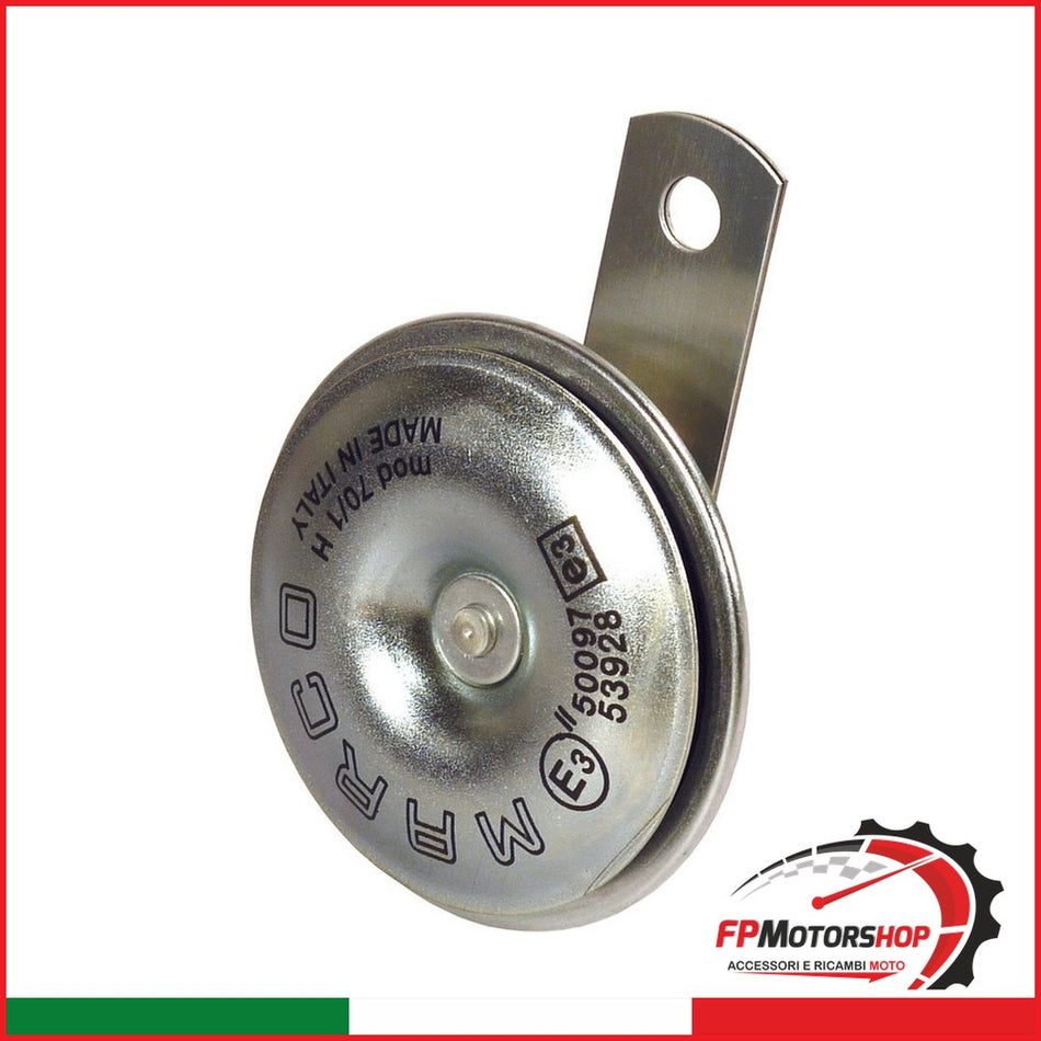 CLAXON 12V DIAM.70MM TONO ALTO 10206012 APRILIA BMW HONDA KAWASAKI