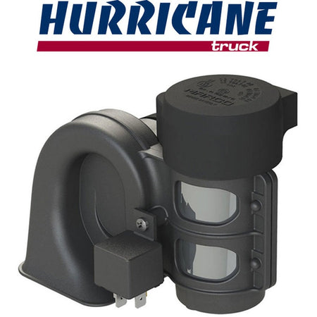 TROMBA COMPATTA 12V HT1 HURRICANE 11231012 MARCO 20A 110DB OMOLOGATO