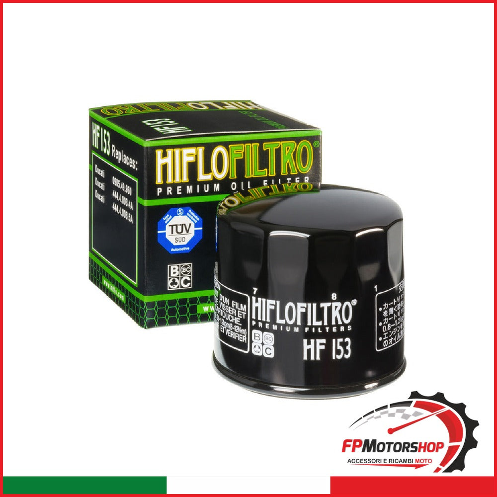 FILTRO OLIO MOTO DUCATI HF153 MONSTER-748 -996-998