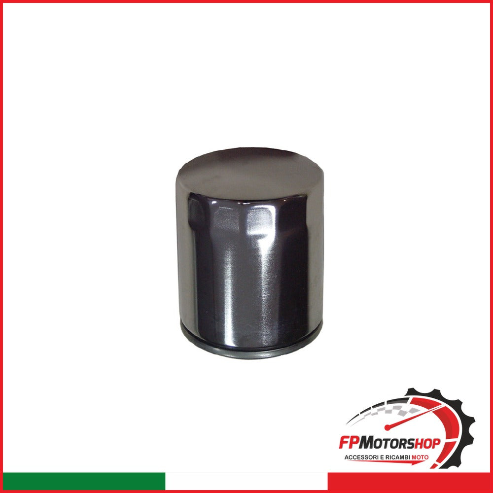 FILTRO OLIO MOTO HF170C HARLEY 883 CROMATO DAVIDSON