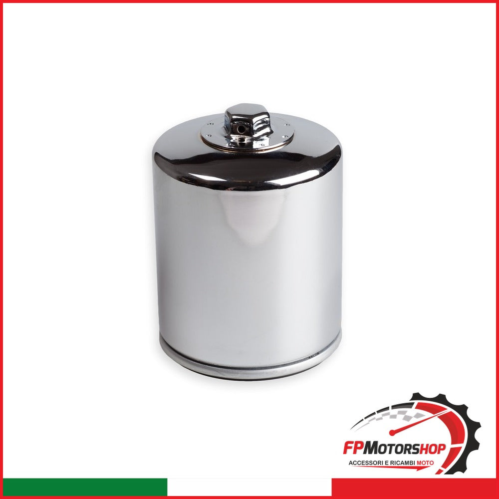 FILTRO OLIO MOTO HF171CRC RACING BUELL/H.D. CROMATO HARLEY DAVIDSON