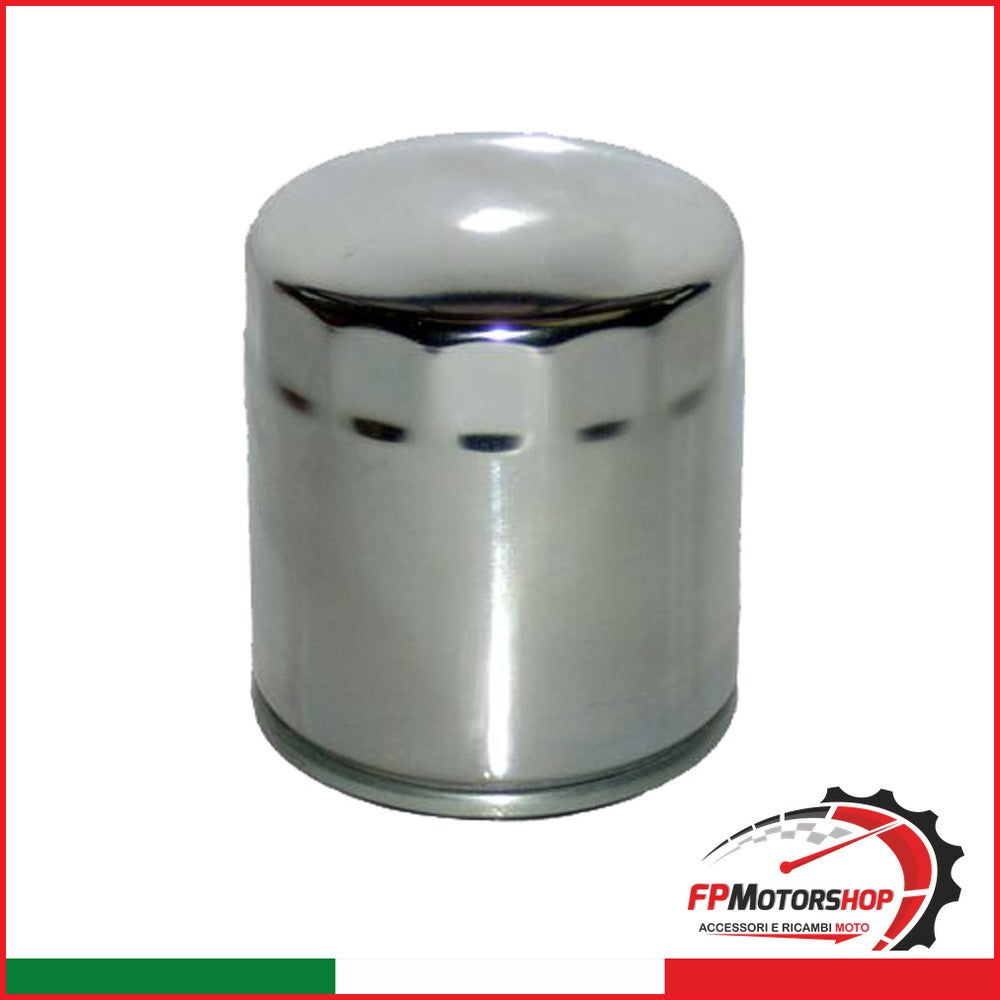 FILTRO OLIO MOTO HF174C H.D. V-ROD CROMATO