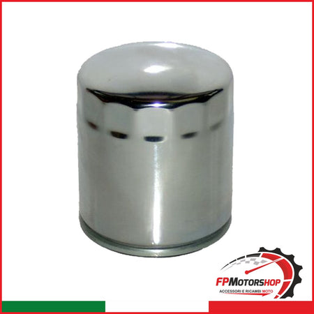 FILTRO OLIO MOTO HF174C H.D. V-ROD CROMATO