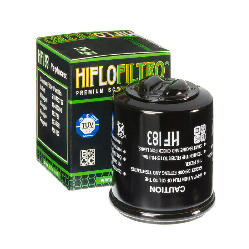 FILTRO OLIO MOTO HF183 LIBERTY 125 4T 3V PREMIUM APRILIA PIAGGIO PEUGEOT GILERA