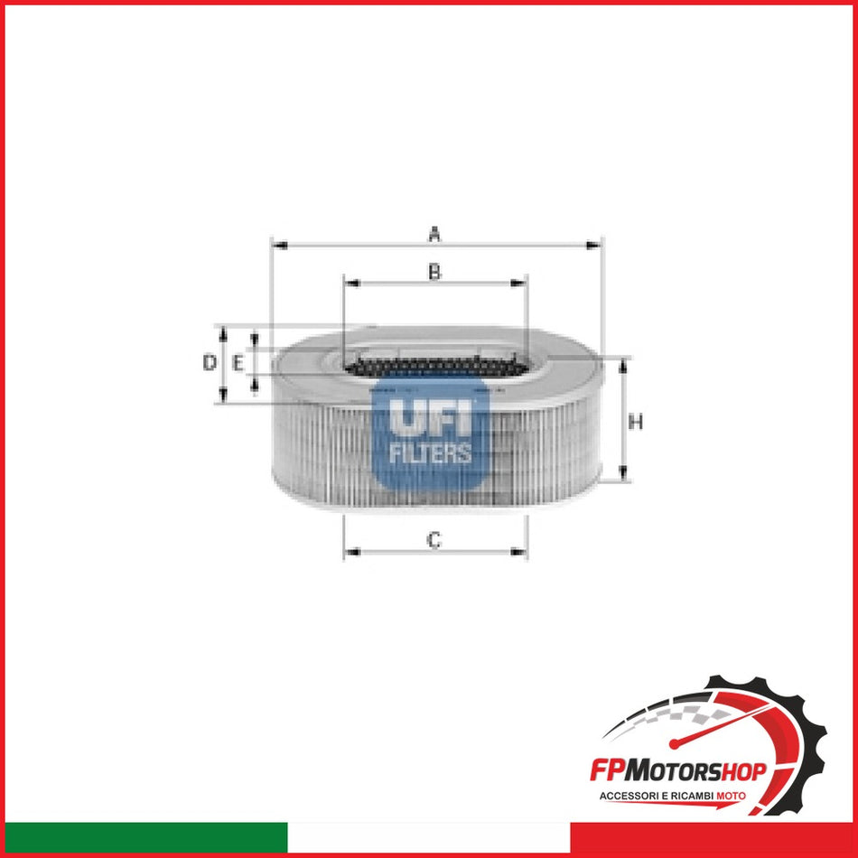 FILTRO ARIA MOTO 27.943.00 CAGIVA ALETTA ORO 125 ELEFANT