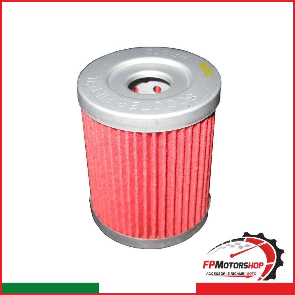 FILTRO OLIO MOTO HF972 X-MAX 400 /BURGMAN I SERIE SUZUKI YAMAHA MALAGUTI SYM