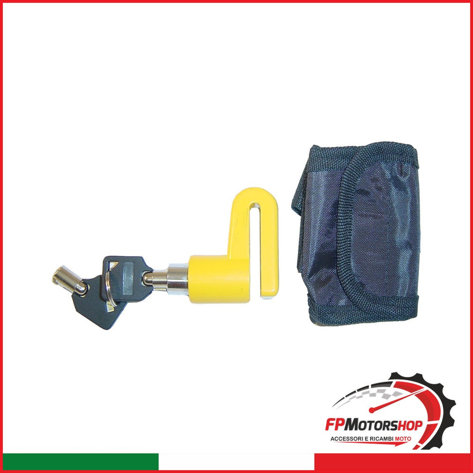 [E186101] LUCCHETTO DA DISCO EBF PICCOLO CON BORSA