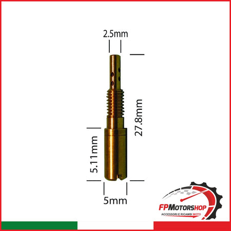 PACK SET 4 GETTI CARBURATORE DEL MINIMO EBC224-20 MIKUNI PER MOTO - foto brandizzata