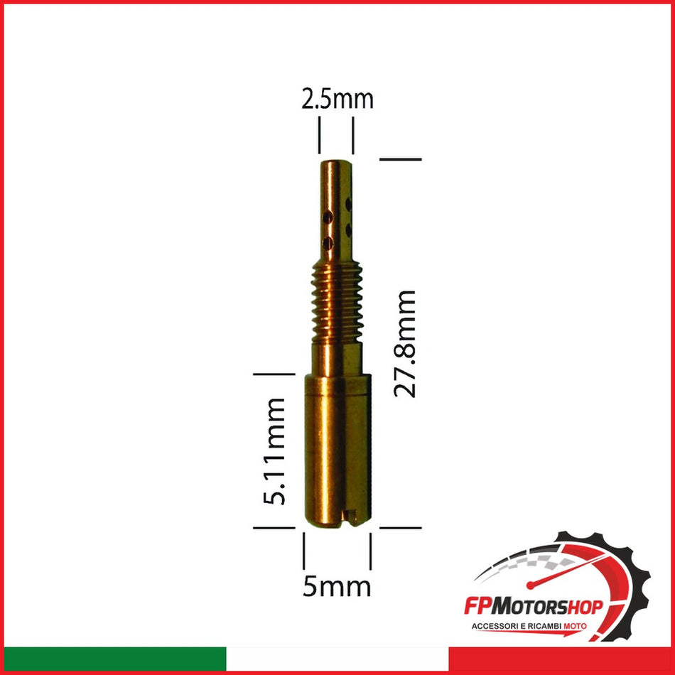 PACK SET 4 GETTI CARBURATORE DEL MINIMO EBC224-20 MIKUNI PER MOTO - foto brandizzata