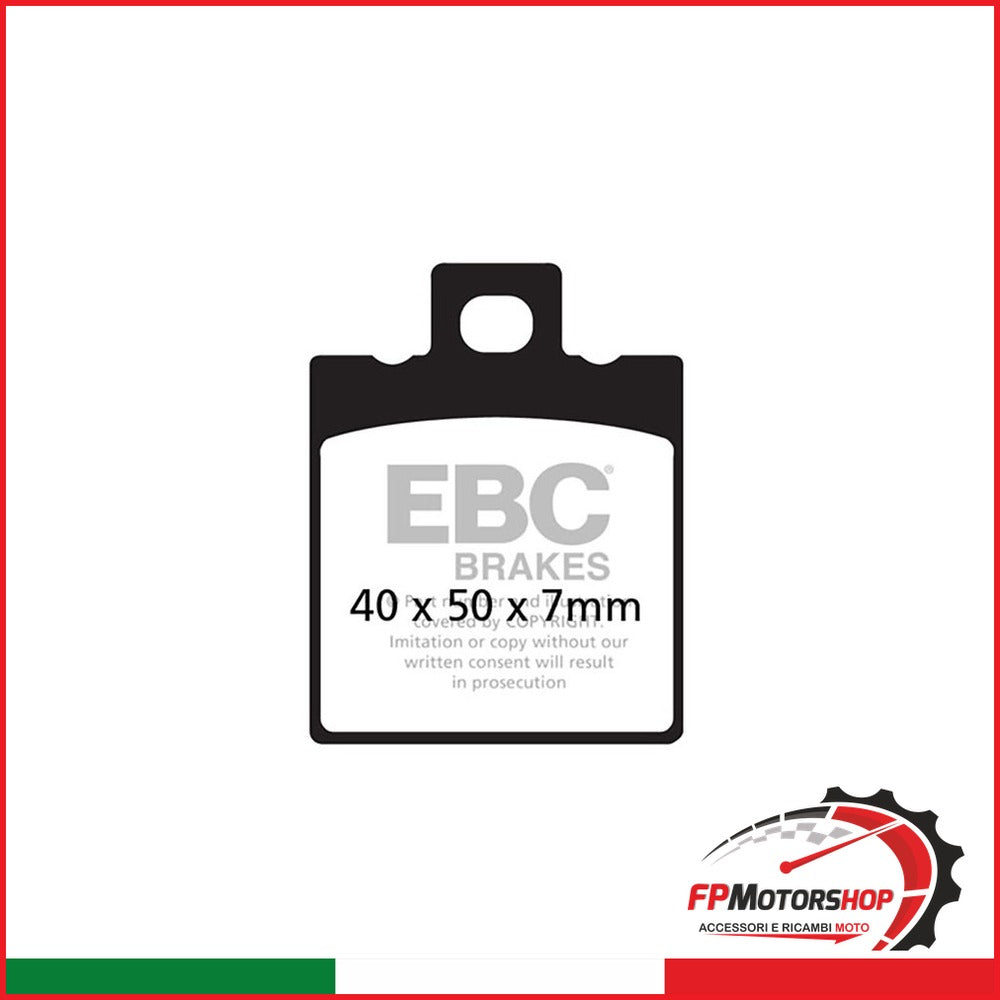 PASTIGLIE HH DUCATI-APRILIAPOST. EBC R1804700 - foto brandizzata