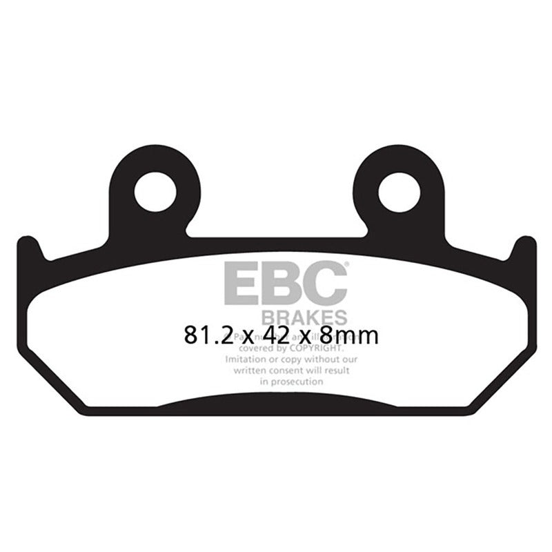 PASTIGLIE FRENO MOTO EBC FA121HH HH HONDA CBR 600 -90 ANT.