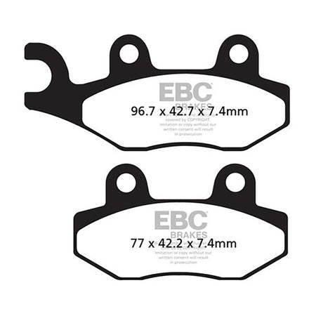 PASTIGLIE SXR HH SXR135HHANT. EBC R2613500 - foto originale