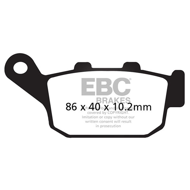 PASTIGLIE FRENO MOTO EBC FA140V V YAMAHA XJ6-N 09- DAL 2009 HONDA KAWASAKI