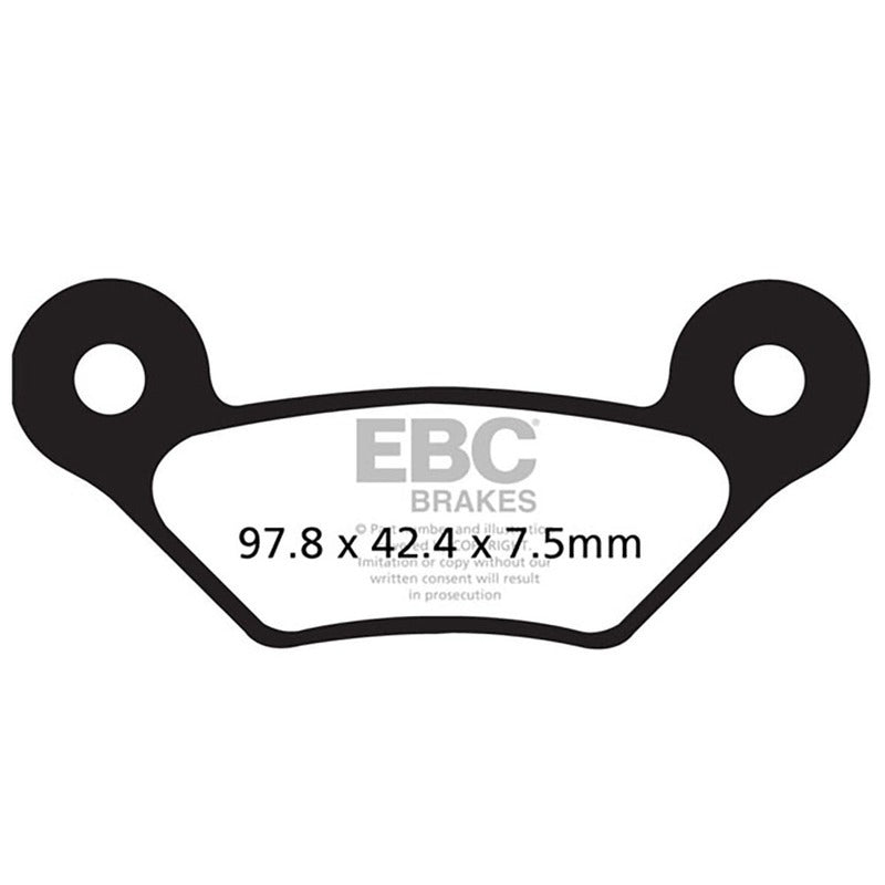 PASTIGLIE R JOHN DEERE EBC R1460900 - foto originale