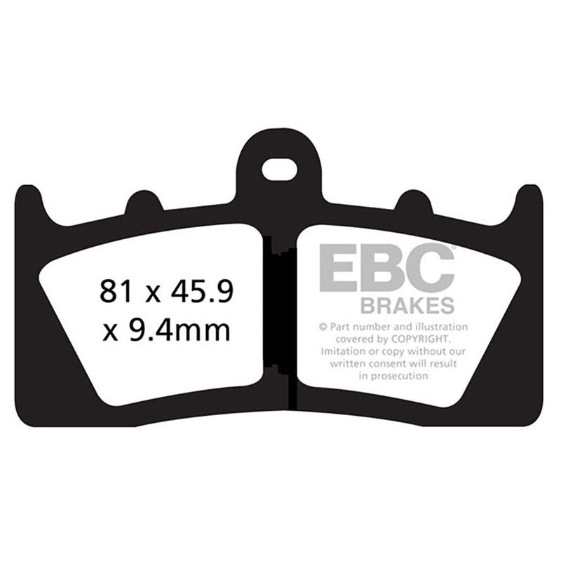 PASTIGLIE FRENO MOTO EBC FA613HH HH BMW K1600GT ANT.