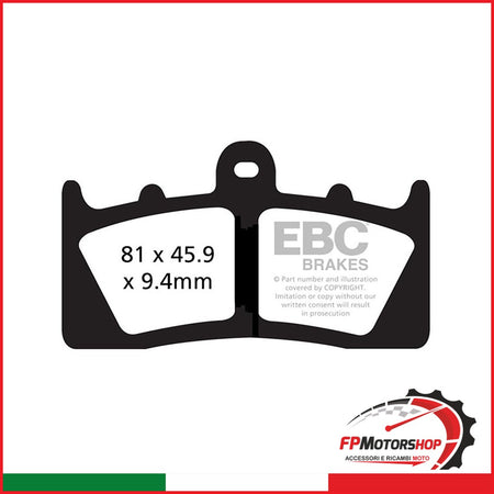 PASTIGLIE FRENO MOTO EBC FA613HH HH BMW K1600GT ANT.