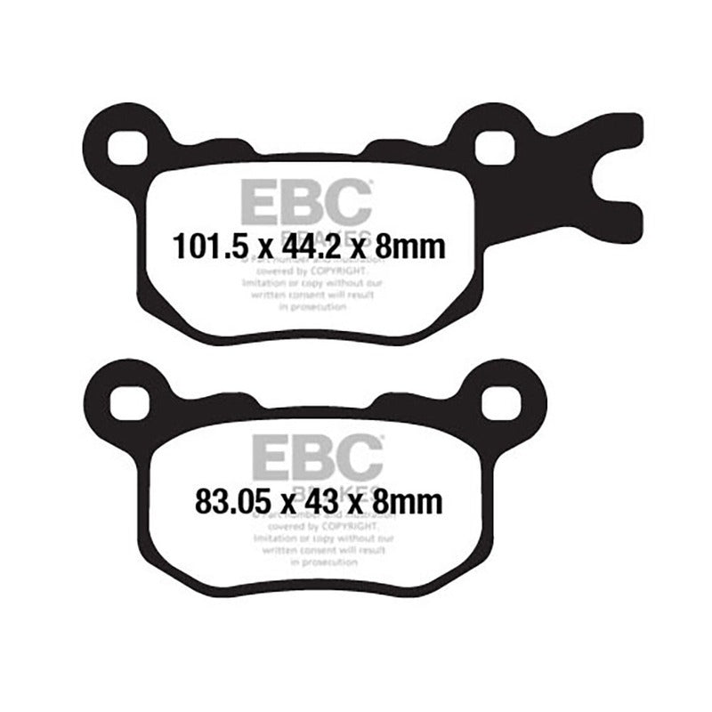 PASTIGLIE CAN-AM TT FA684TTDEFENDER SX EBC R1168400 - foto originale