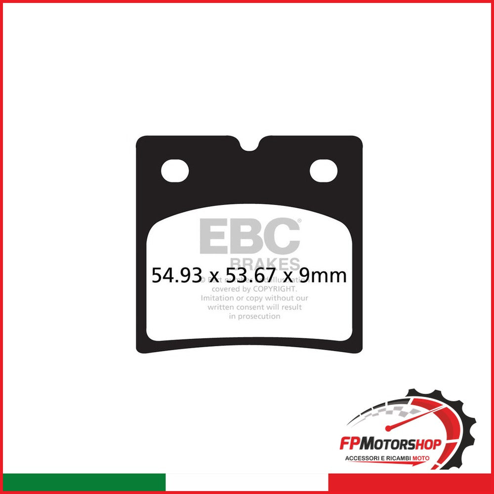 PASTIGLIE FRENO MOTO EBC FA696HH HH INDIAN CHIEF CLASSIC BLACKHAWK 1718 09 11