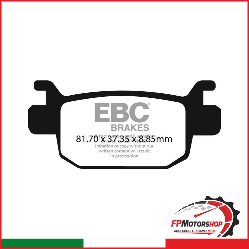 PASTIGLIE FRENO MOTO EBC FA698 BENELLI LEONCINO/TRK /TNT300 QJ MOTOR