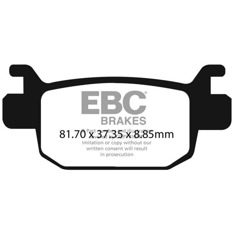 PASTIGLIE FRENO MOTO EBC FA698 BENELLI LEONCINO/TRK /TNT300 QJ MOTOR