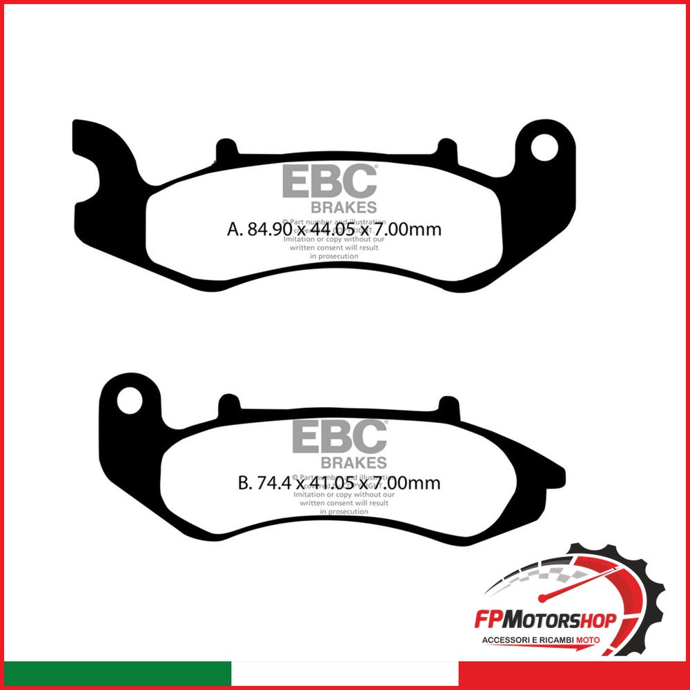 PASTIGLIE SFA KSR DEMONIO/GRS/TR/TW EBC R1670700 - foto brandizzata