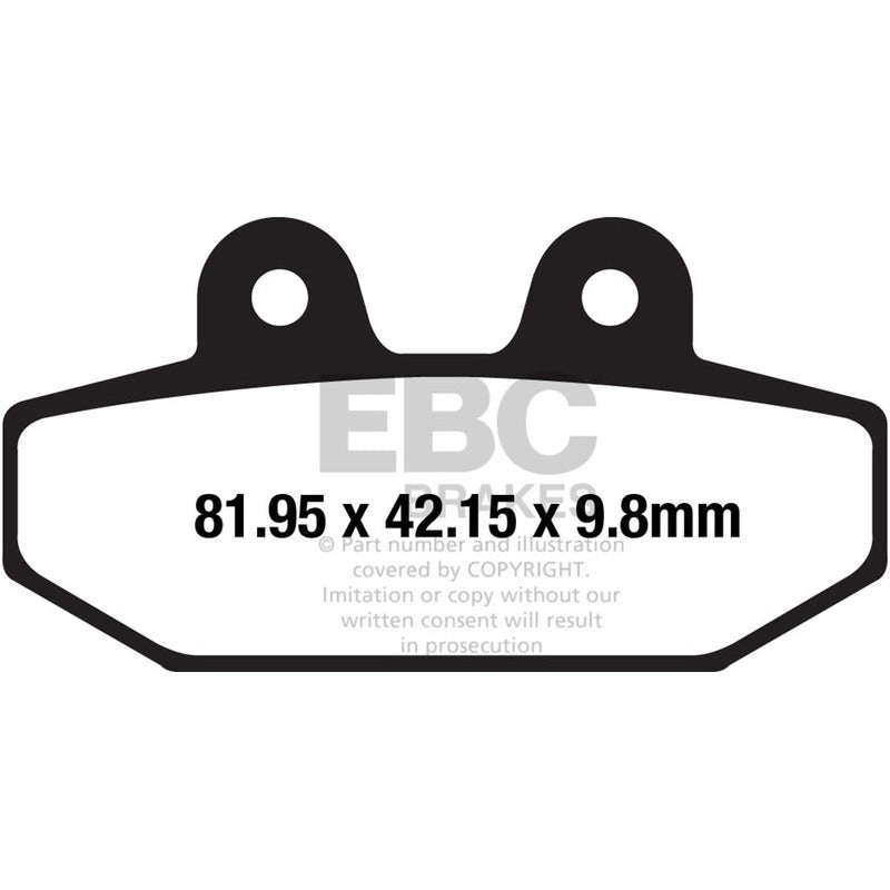 PASTIGLIE HH HARLEY DAVIDSON 18-20 EBC R1871000 - foto originale