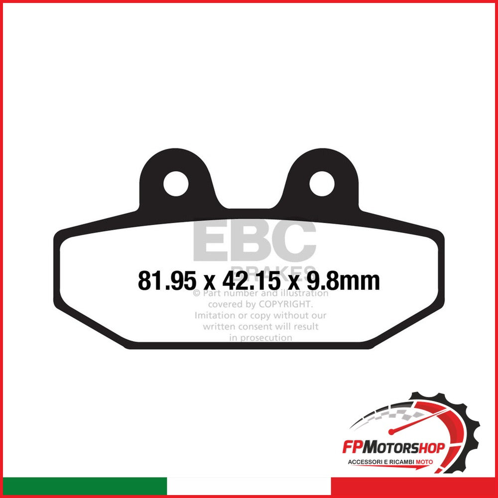 PASTIGLIE HH HARLEY DAVIDSON 18-20 EBC R1871000 - foto brandizzata