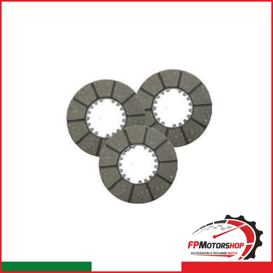 KIT DISCHI FRIZIONE MOTO FCD0722 PIAGGIO VESPA 125 V1MT V2MT VU1T 1953