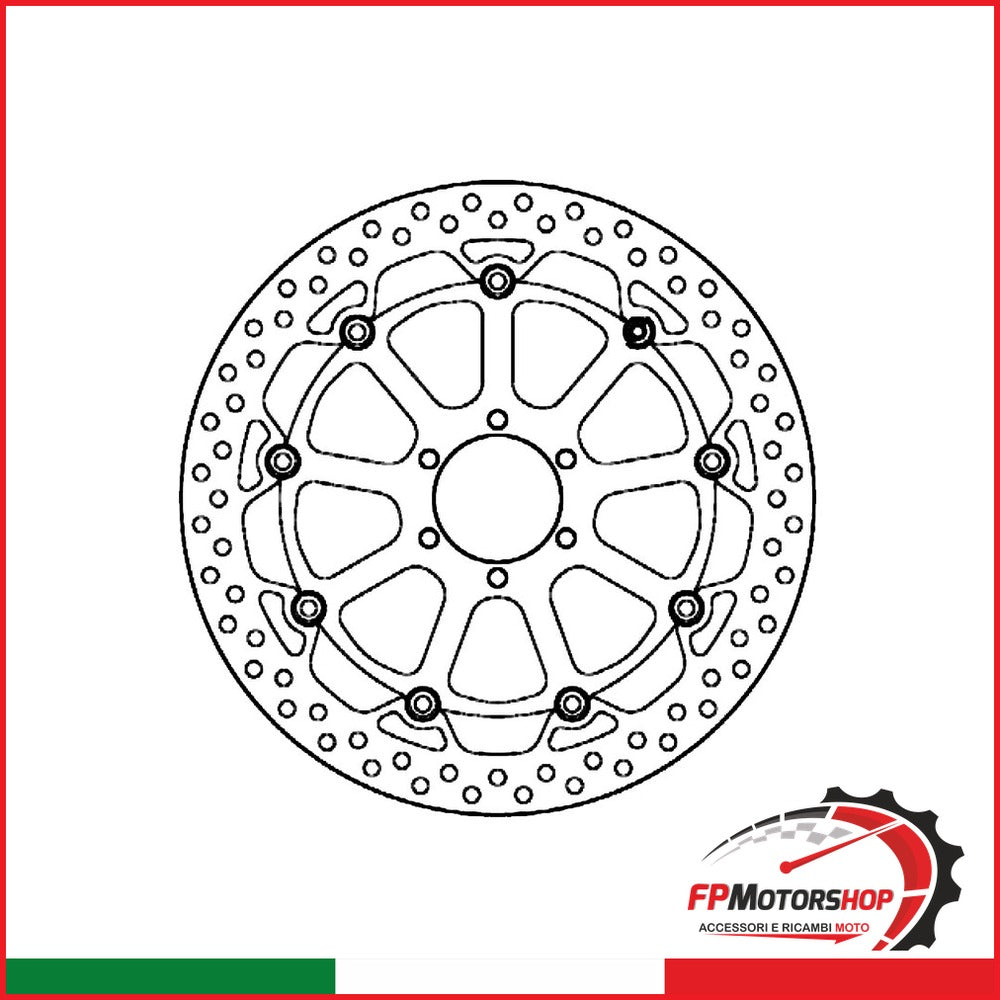 [FD035201] DISCO FRENO YAMAHA-DUCATI-APRI LIA FMD0352RX