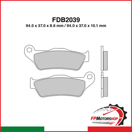 [FDB2039ST] PASTIGLIE FERODO FDB2039ST
