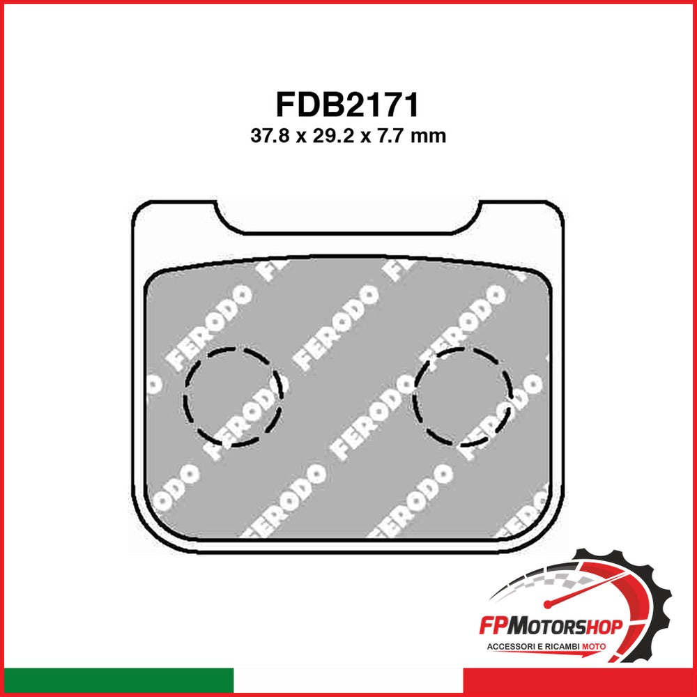[FDB2171P] PASTIGLIE FERODO FDB2171P