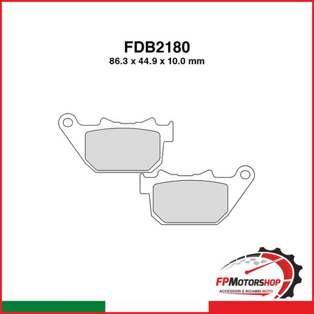 PASTIGLIE FERODO FDB2180P FERODO FDB2180P - foto brandizzata