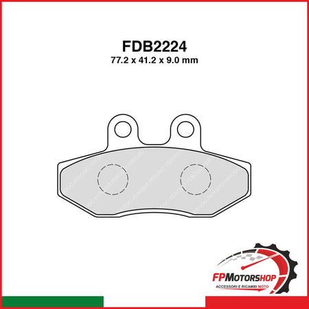 PASTIGLIE FERODO FDB2224P FERODO FDB2224P - foto brandizzata