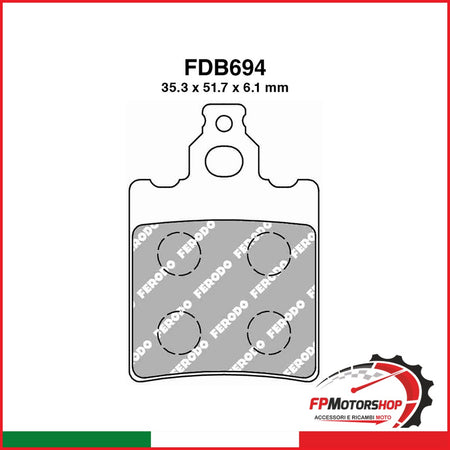 [FDB694ST] PASTIGLIE FERODO FDB694ST