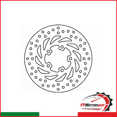 DISCO FRENO MOTO APRILIA FMD0003R SCARABEO ANT./POST. DERBI