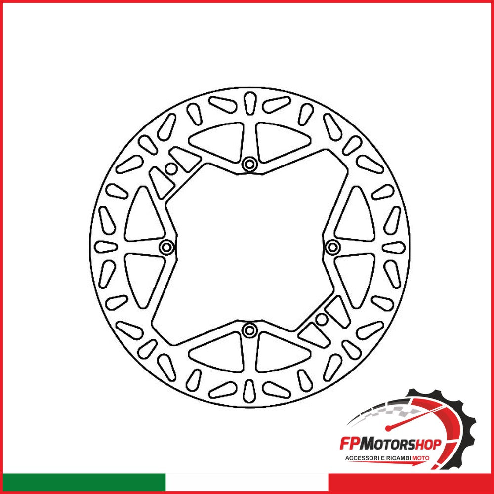 DISCO FRENO MOTO FMD0018R SWM