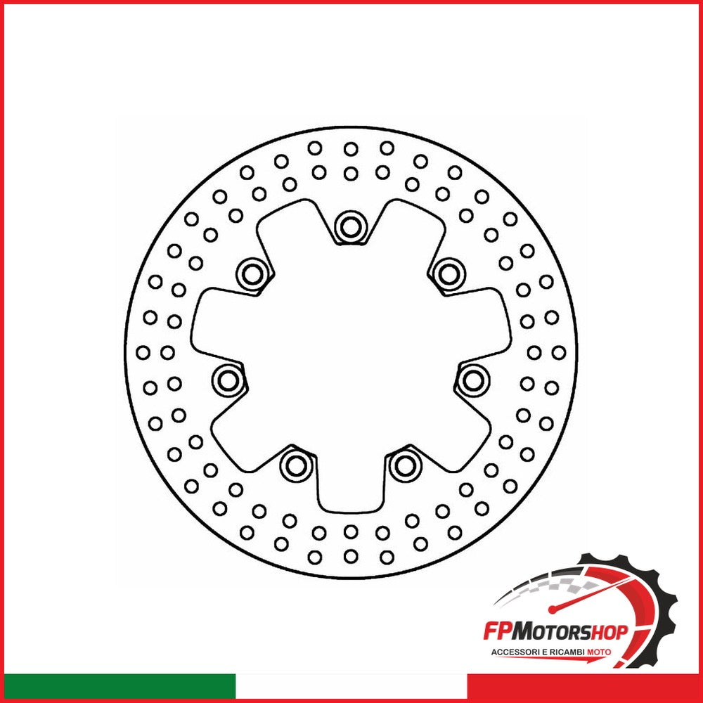 DISCO FRENO KAWA GPZ1100 ANT.SX FERODO FD002000 - foto brandizzata