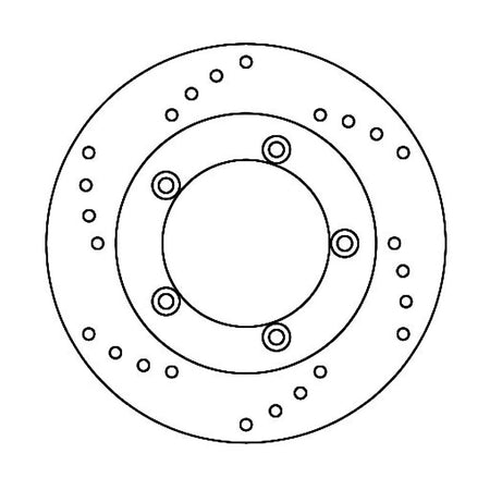 DISCO FRENO MOTO PIAGGIO FMD0040R HEXAGON 125 150 FERODO 94-97 1994-1997