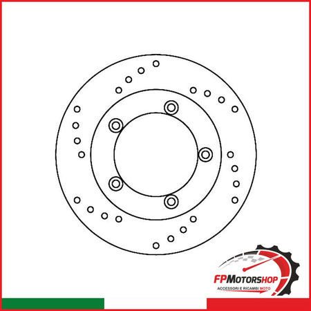 DISCO FRENO MOTO PIAGGIO FMD0040R HEXAGON 125 150 FERODO 94-97 1994-1997